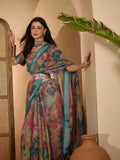 Cotton Designer Printed Saree