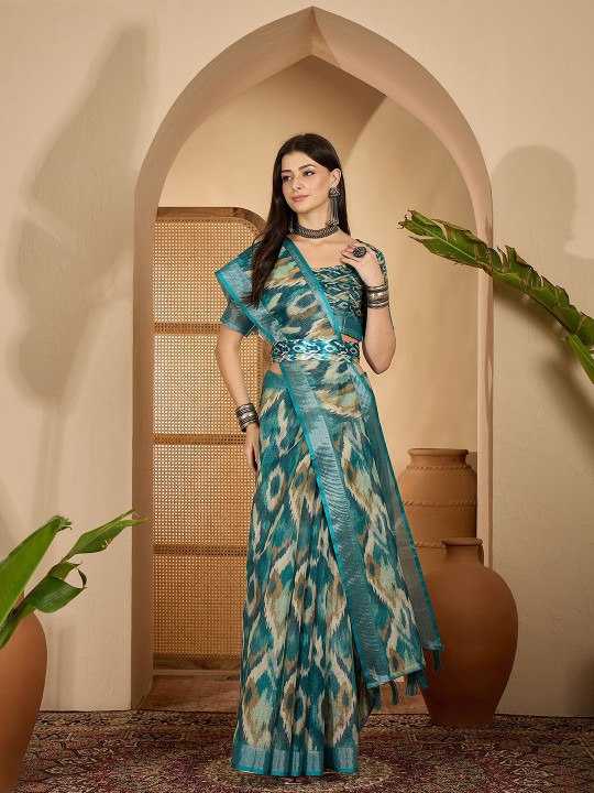 Cotton Designer Printed Saree