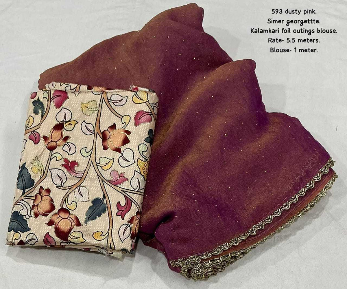 Simar (Georgette) silk RIN198 593 suhani Designer Printed