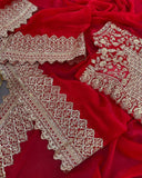 Fendy Satin Silk Saree RO9718