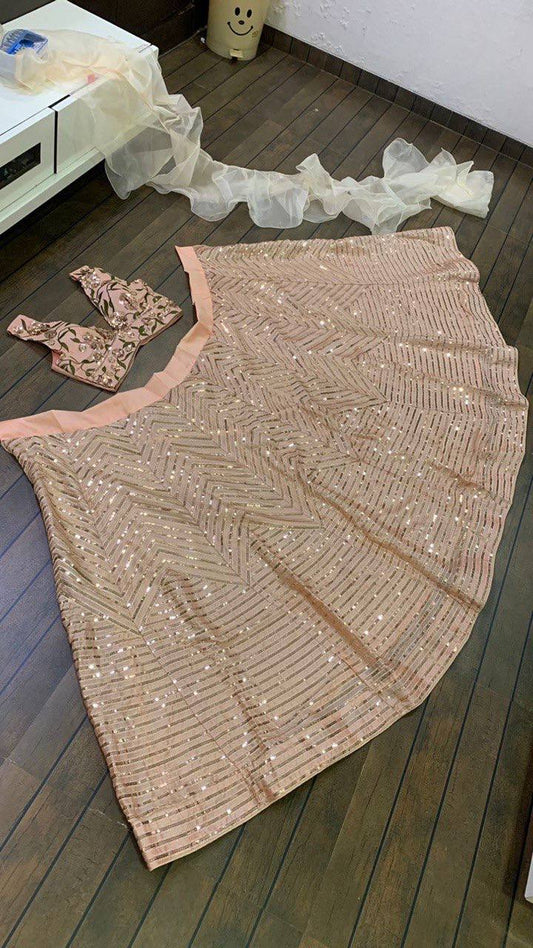 Kasturi Silk Lehenga Set RO9703