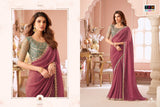 Salsa Style Hits | SLS-8002 Sunshine Georgette Saree (RO)