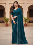 Georgette Silk Saree with Swarovski Work (RO)