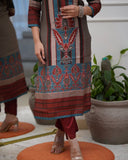 Rayon Kurta Set with Mal Cotton Dupatta (RO)