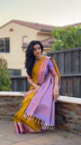 SOFT LICHI SILK SAREE (RO)