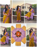 SOFT LICHI SILK SAREE (RO)