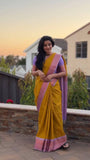 SOFT LICHI SILK SAREE (RO)