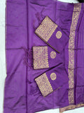 Soft Banarasi Silk Saree (RO)