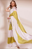 Premium Devsena Satin Saree with Allover Digital Print (RO)