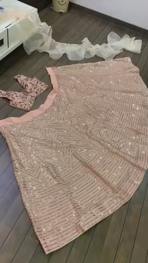 Kasturi Silk Lehenga Set RO9703