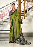 Bandhini Silk Saree KE-77810