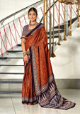 Bandhini Silk Saree KE-77810