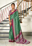 Bandhini Silk Saree KE-77810