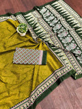 Bandhini Silk Saree KE-77810