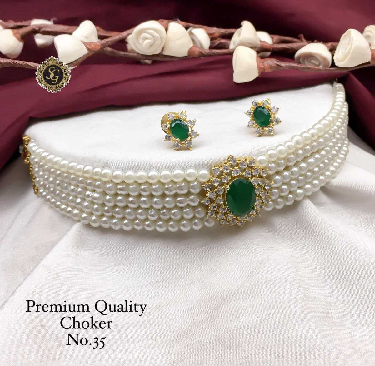 Women's Jewelry Necklace Earring Set