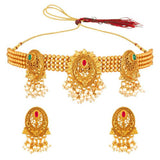 Brass KESH105 NK3268  Choker Necklace