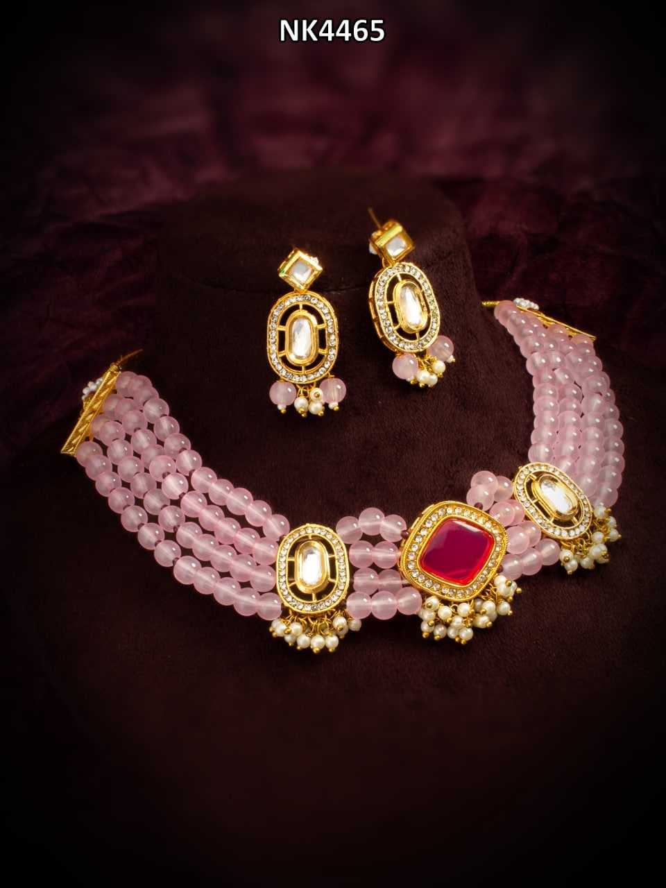 Brass KESH105 NK4465 Choker Necklace