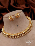 Choker Necklace Golden KE-81305