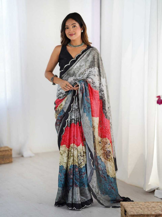 Chinon KESH595 88 Ready To Wear Saree