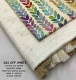 Cotton KESH433 083 Printed Cotton Linen Saree