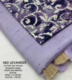 Cotton KESH433 083 Printed Cotton Linen Saree