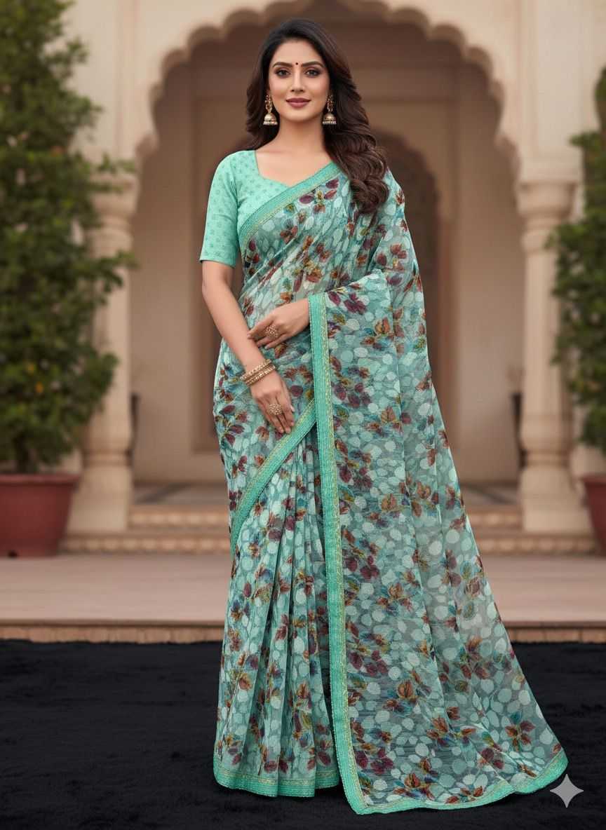 Georgette KESH481 KUHU Saree