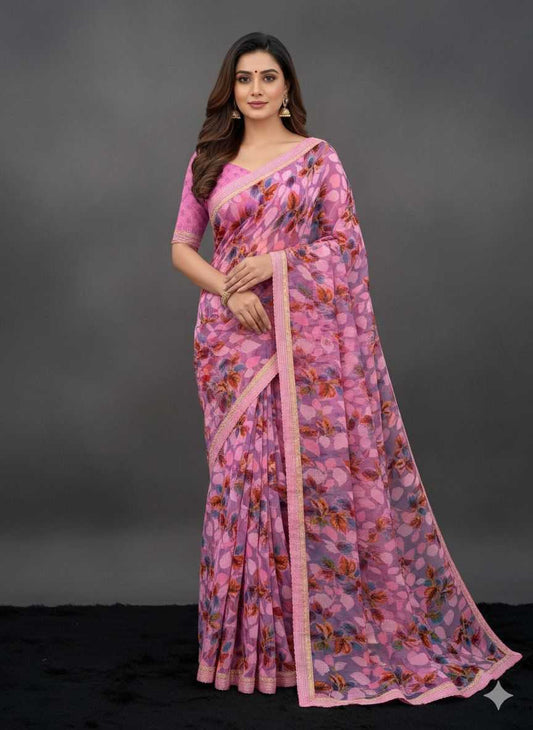 Georgette KESH481 KUHU Saree