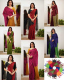 Linen Cotton Saree