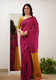 Linen Cotton Saree