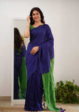 Linen Cotton Saree