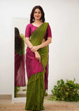 Linen Cotton Saree