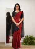 Linen Cotton Saree