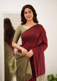Linen Cotton Saree