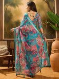 Linen KESH553 131 Party Wear Printed Saree